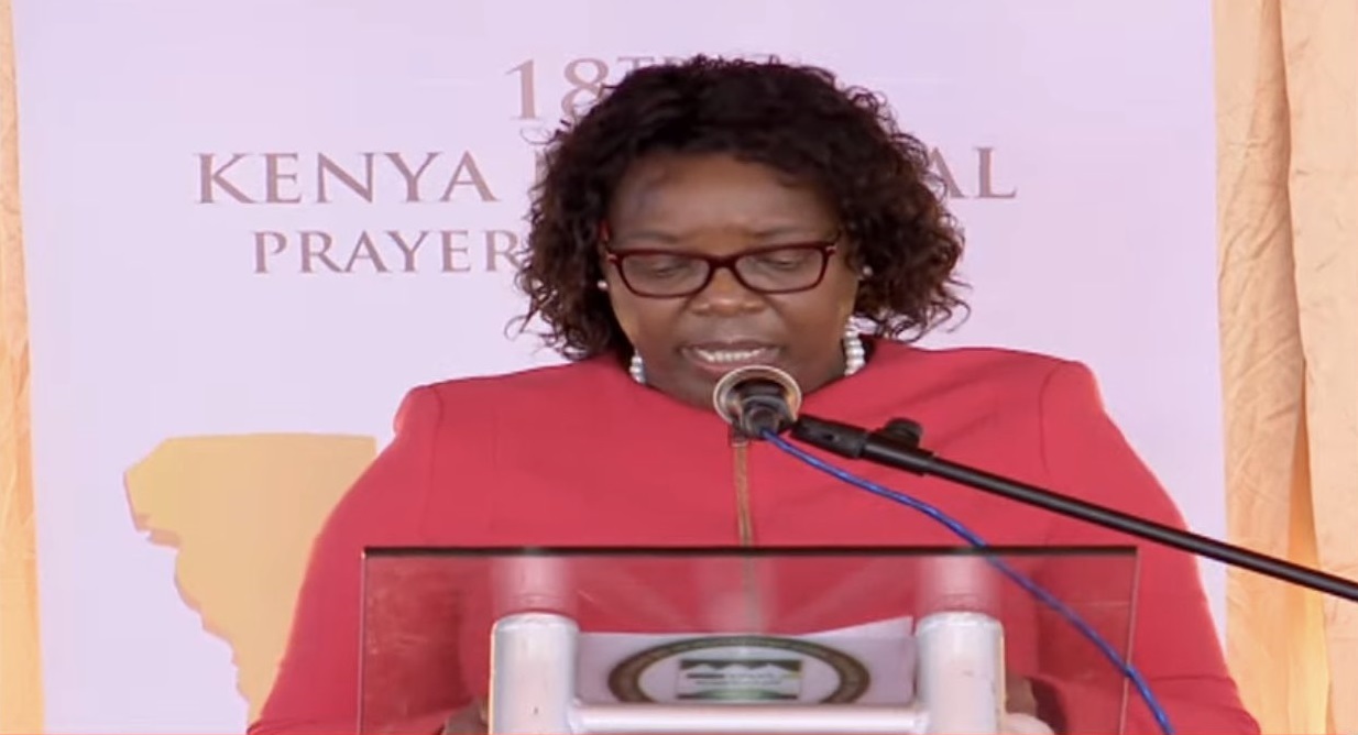 A PRAYER FOR OUR NATION, KENYA BY MRS. JACQUELINE MUGO, EXECUTIVE DIRECTOR FEDERATAION OF KENYA EMPLOYERS